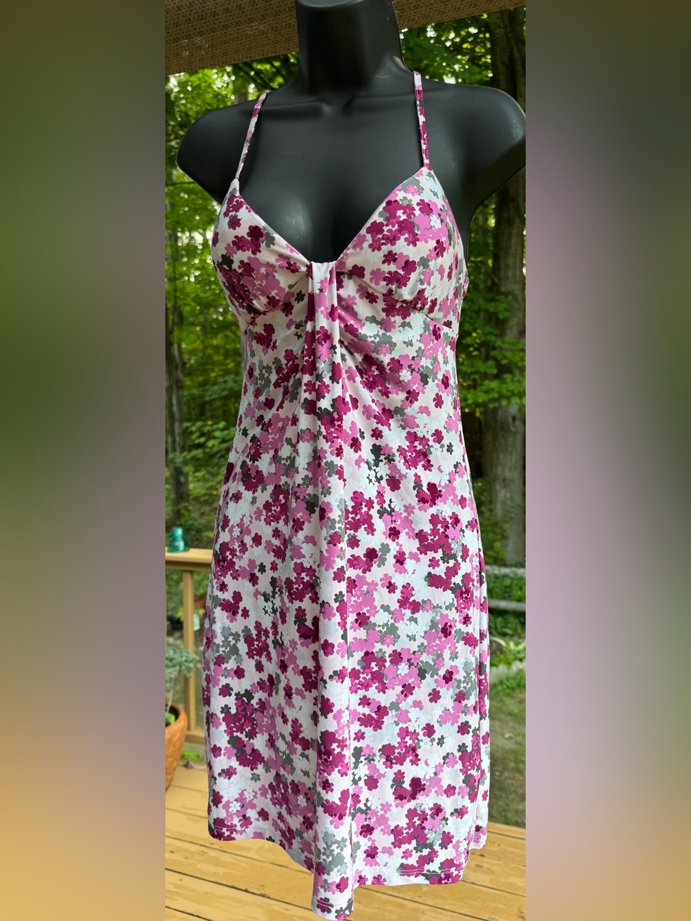 Alfani Pink Floral Mini Dress
